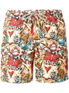 Gustavia Swim Shorts - Men - Nylon - L, Nude/neutrals, Nylon, Mc2 Saint Barth