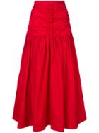 Stella Mccartney Fitted Waist Skirt - Red