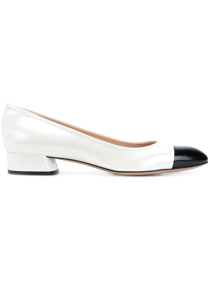 Casadei Colour Block Pumps - White