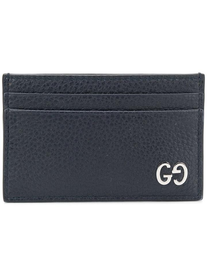 Gucci Small Logo Cardholder - Blue