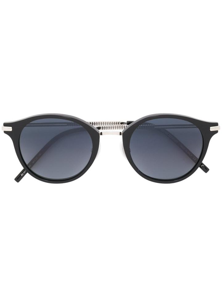Boucheron Eyewear Round Frame Sunglasses - Black