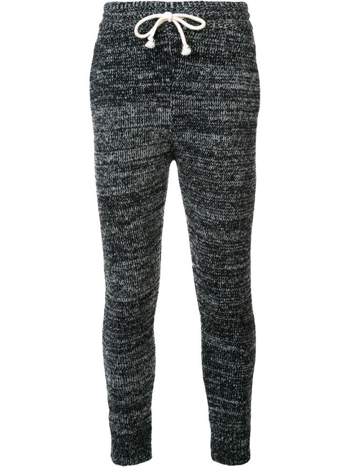 John Elliott Drawstring Track Pants, Men's, Size: Xs, Black, Polyamide/wool