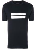 Neil Barrett Metallic Stripe T-shirt - Black