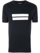 Neil Barrett Metallic Stripe T-shirt - Black