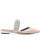 Suecomma Bonnie Embellished-strap Mules - Nude & Neutrals
