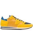 Philippe Model Tropez Panelled Sneakers - Yellow