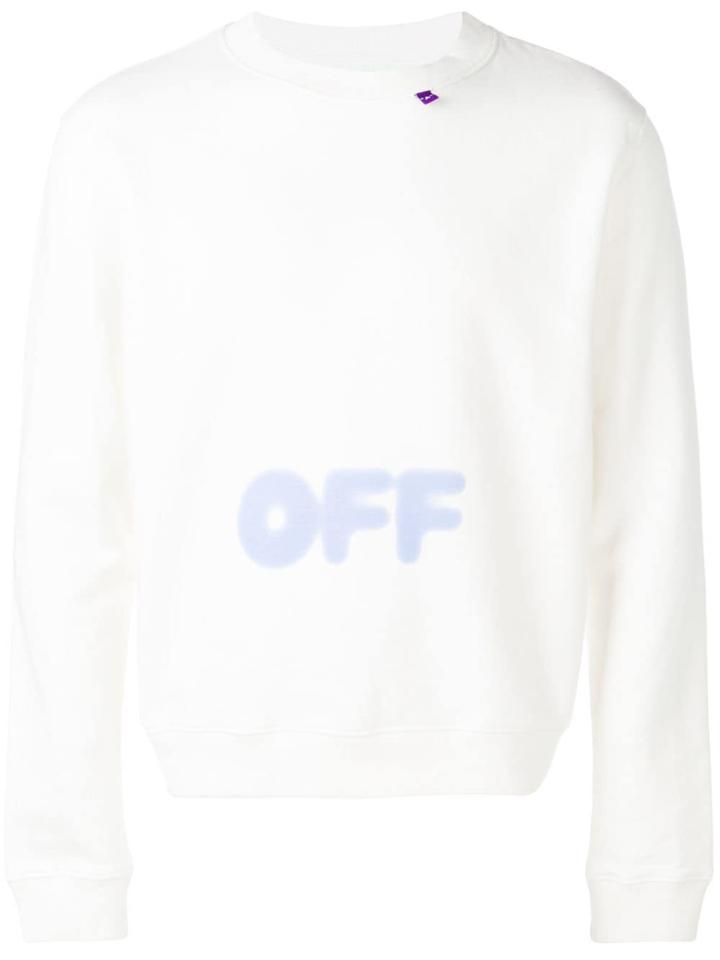 Off-white Faded Logo Sweatshirt