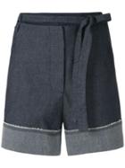 Le Lis Blanc Shorts Vick - Blue