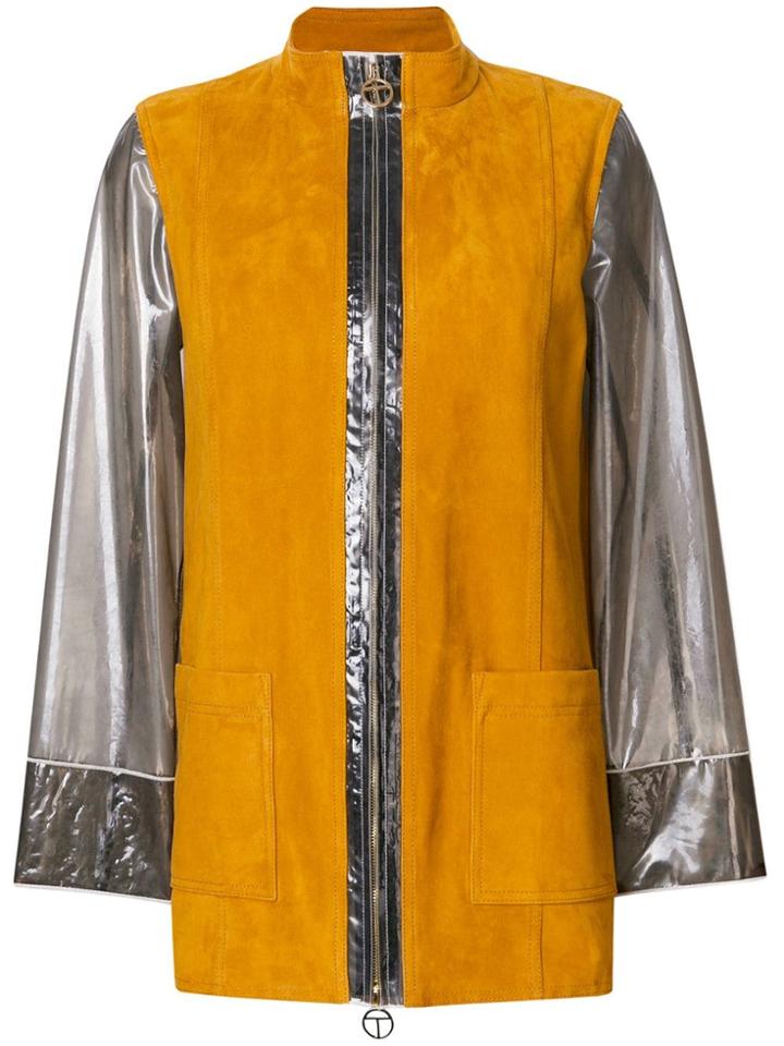 Tory Burch Contrast Jacket - Orange