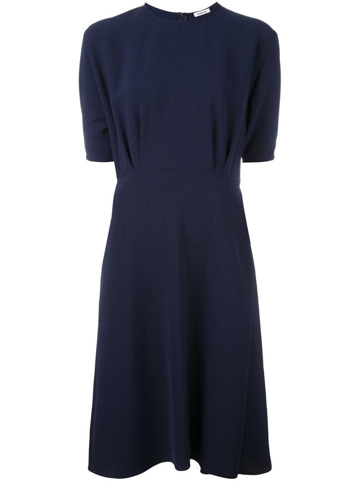 P.a.r.o.s.h. Relaxed Fit Dress, Women's, Size: Xs, Blue, Polyester/spandex/elastane