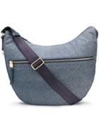 Borbonese Luna Shoulder Bag - Blue