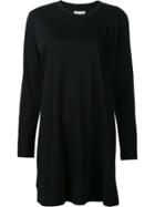Comme Des Garçons Noir Kei Ninomiya Long Layered T-shirt - Black