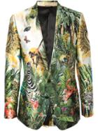 Dolce & Gabbana Tropical King Print Blazer - Multicolour