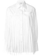 Ports 1961 Fringed Shirt - White