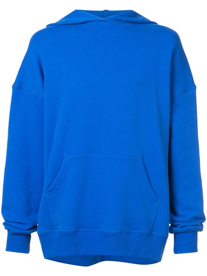 424 Fairfax Basic Hoodie - Blue