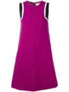 Goat 'dolly' Dress, Women's, Size: 12, Pink/purple, Wool/acetate/polyester