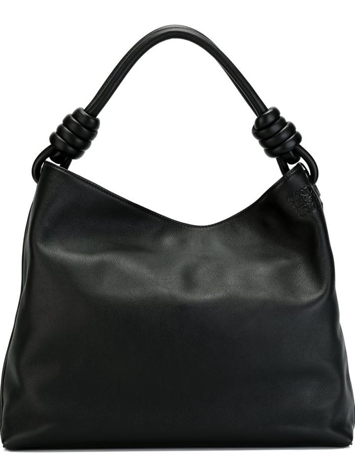Loewe 'flamenco Knot' Tote Bag, Women's, Black