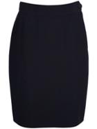 Moschino Vintage Pencil Skirt, Women's, Size: 42, Black