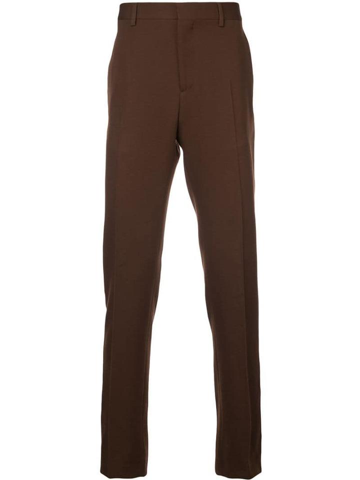 Calvin Klein 205w39nyc Uniform Stripe Trousers - Brown