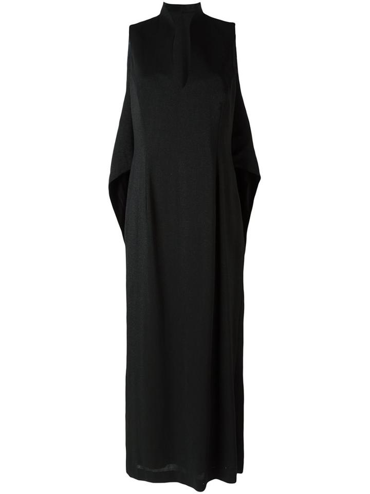 Giorgio Armani Vintage Cape Maxi Dress