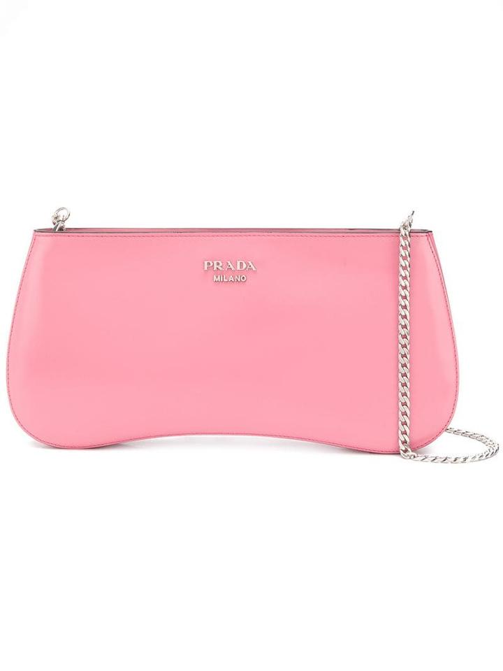 Prada Sidonie Clutch Bag - Pink