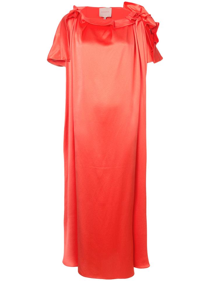 Roksanda Gathered Neck Shift Dress