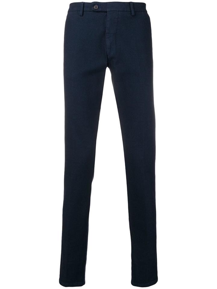 Berwich Classic Chinos - Blue