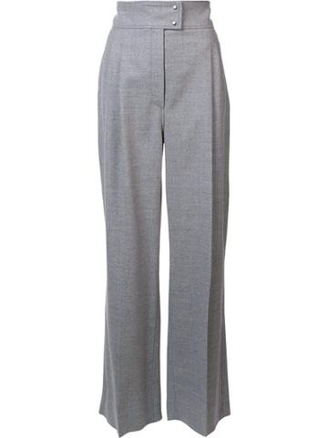 Barbara Casasola High-rise Tailored Trousers - Grey