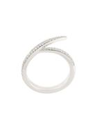 Shaun Leane 'signature Diamond' Interlocking Ring, Women's, Size: 54, Metallic