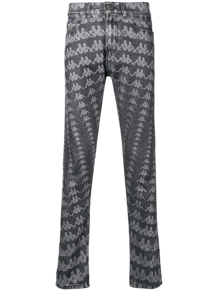Kappa Danilo Paura X Kappa Logo Skinny Jeans - Black