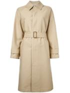 Astraet Belted Coat, Women's, Size: 1, Nude/neutrals, Cotton
