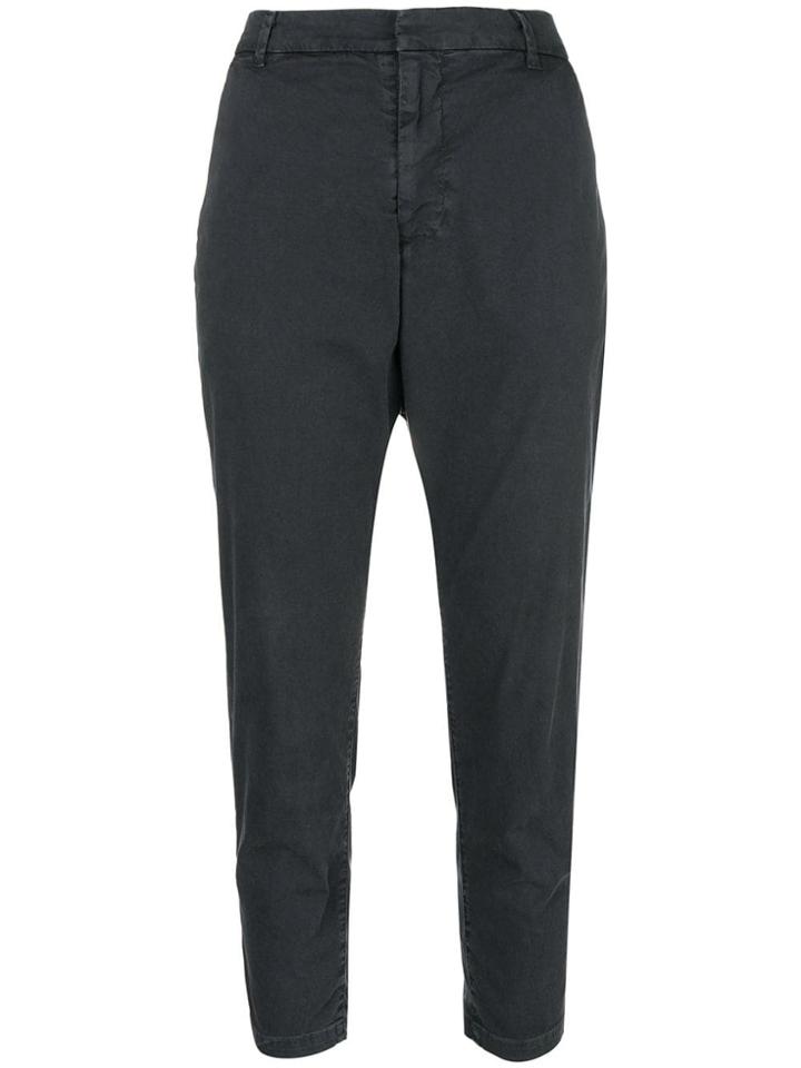 Nili Lotan Loose Cropped Jeans - Black