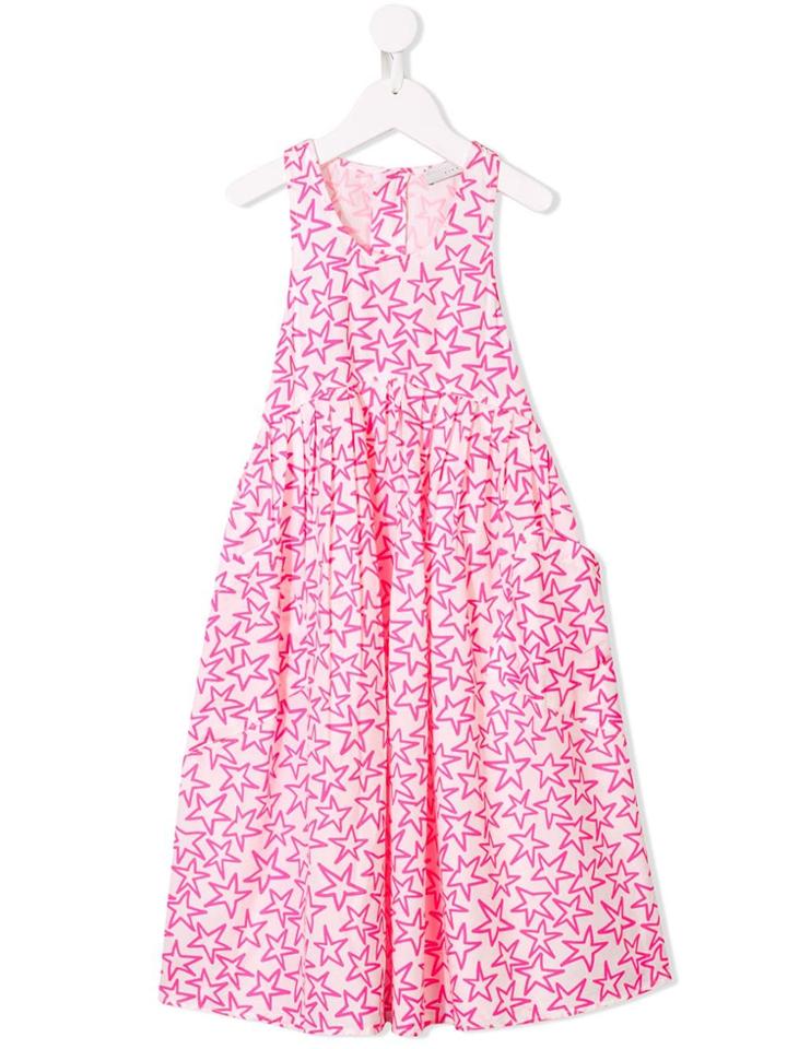 Stella Mccartney Kids Star Print Dress - White