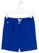 Polo Ralph Lauren - Drawstring Swim Shorts - Kids - Polyester - 14 Yrs, Blue