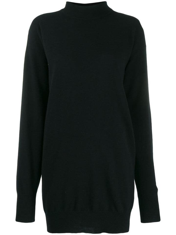 Circus Hotel Cut Out Jumper - Black