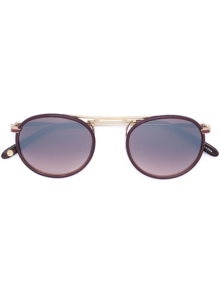 Garrett Leight 'cordova' Sunglasses - Red