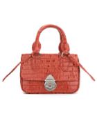Leather Bag, Women's, Yellow/orange, Goat Skin, Sarah Chofakian