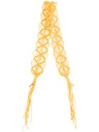 Marni Macrame Bag Handle - Yellow & Orange