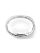 Bottega Veneta Rock Crystal Ring, Women's, Size: 15, Metallic, Silver