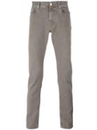 Pt05 Stretch Skinny Jeans, Men's, Size: 33, Grey, Cotton/spandex/elastane