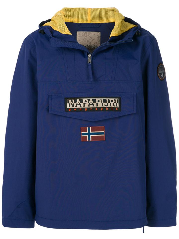 Napapijri Half Zip Sports Jacket - Blue