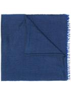Begg & Co Soft Weave Scarf - Blue