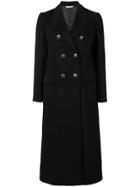 Tonello Double-breasted Jacket Coat - Black