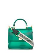 Dolce & Gabbana Sicily Small Transparent Tote - Green