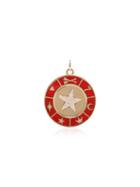 Foundrae Star Symbol Wheel Medallion - Gold