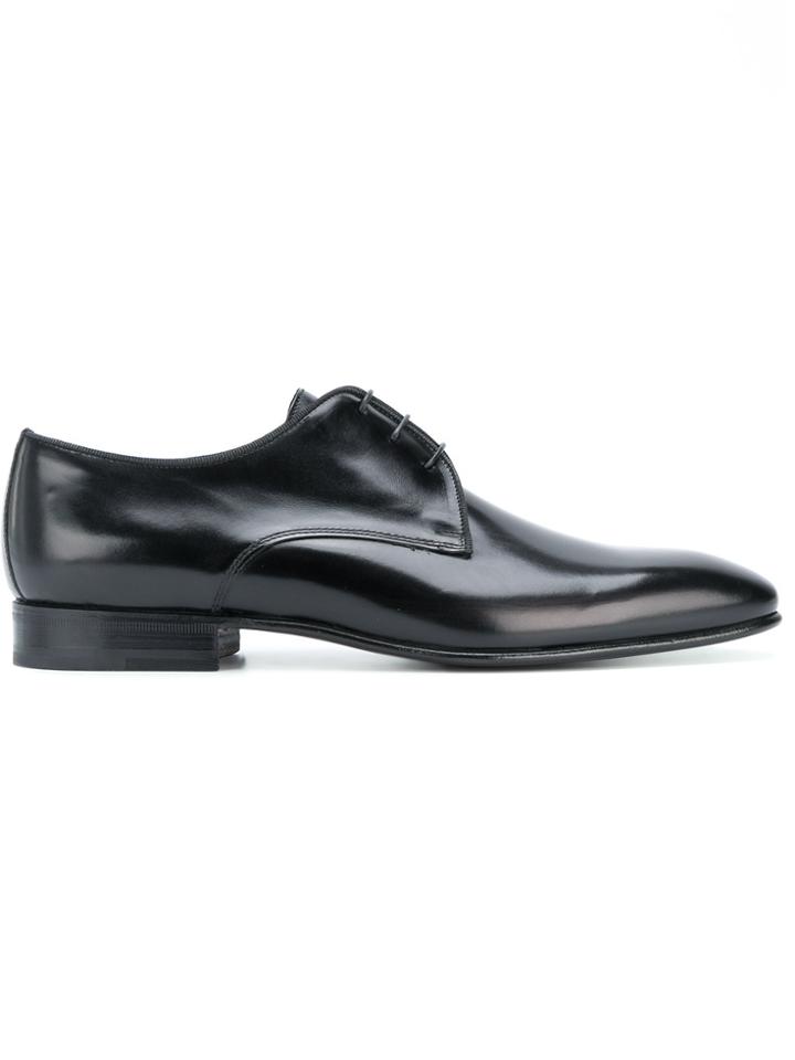 Corneliani Derby Shoes - Black