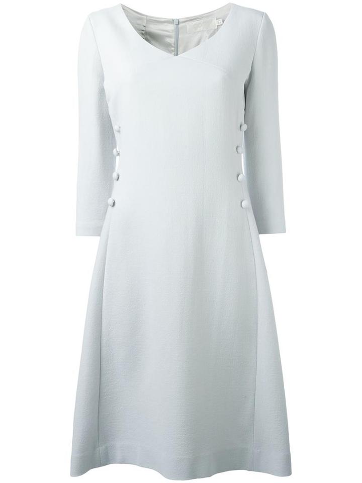 Goat 'darling' Dress, Women's, Size: 14, Grey, Wool/polyester/acetate