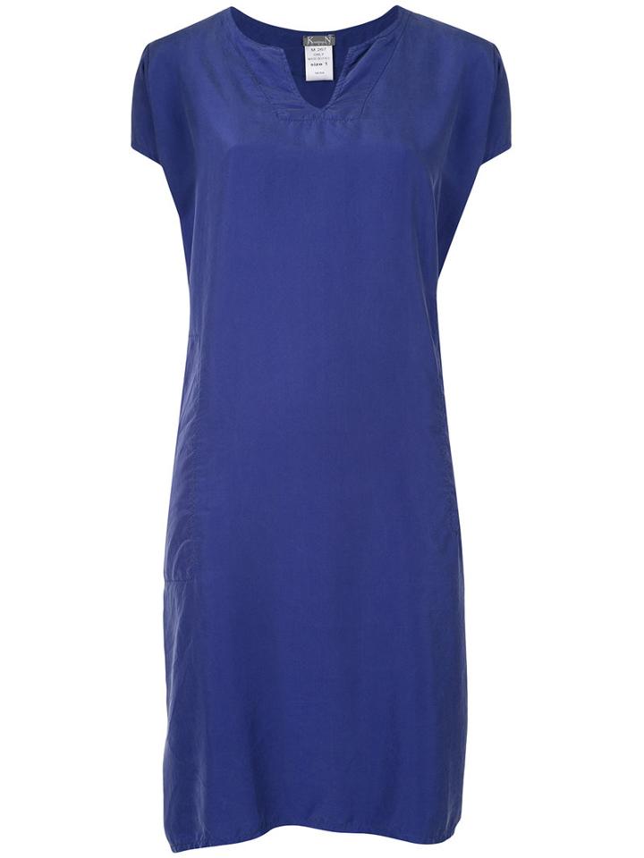 Loose Fit Dress - Women - Silk - 3, Pink/purple, Silk, Kristensen Du Nord