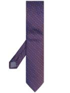 Eton Pattern Printed Tie - Blue