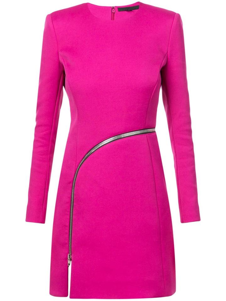 Alexander Wang Zipper Short Dress - Pink